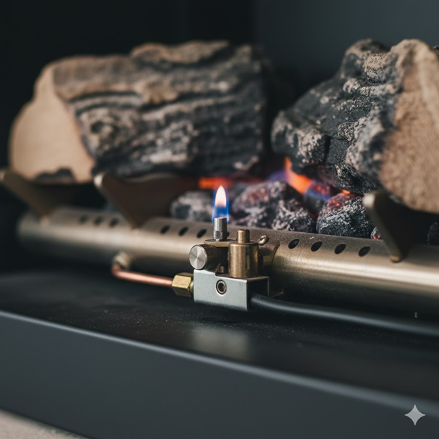 An Improved and Safe Gas Fireplace Installation