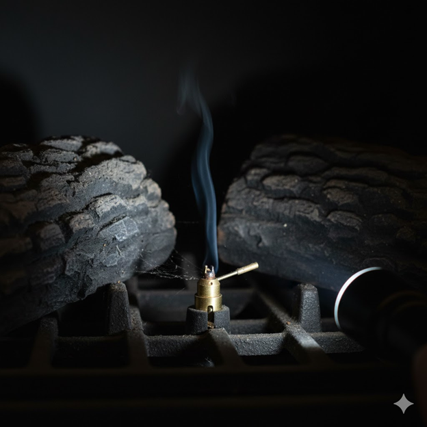 Pilot Light on a Gas Fireplace Not Working