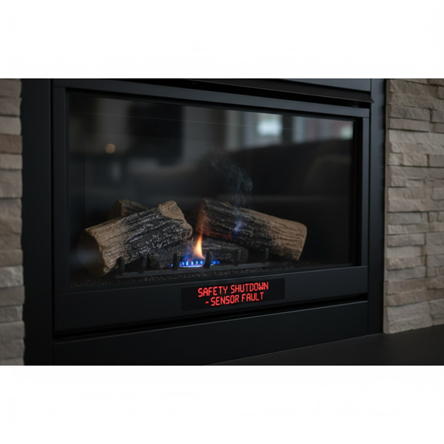 Safety Sensors Shutting the Fireplace Down