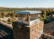 Chimney Cap on a Fireplace