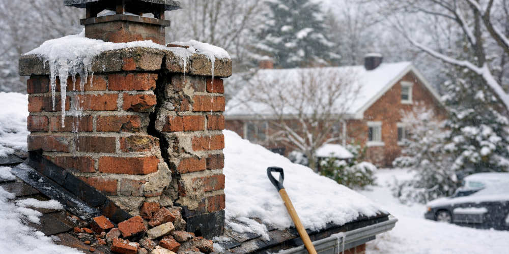 How Freeze–Thaw Cycles Damage Chimneys Over Time
