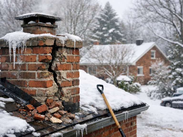 How Freeze–Thaw Cycles Damage Chimneys Over Time