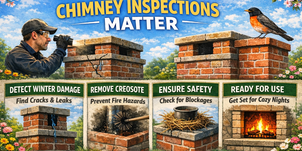 Why Spring Chimney Inspections Matter Why Spring Chimney Inspections Matter